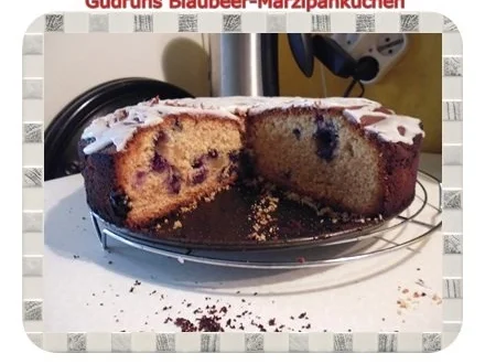 Kuchen: Blaubeer-Marzipankuchen - Rezept - Bild Nr. 2