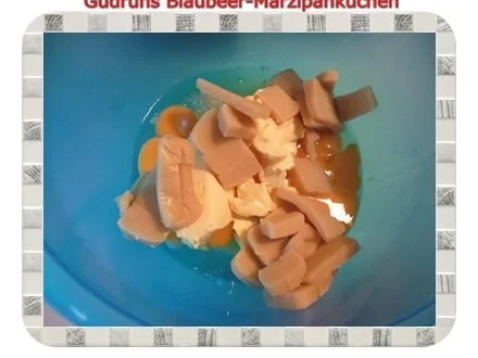Kuchen: Blaubeer-Marzipankuchen - Rezept - Bild Nr. 6