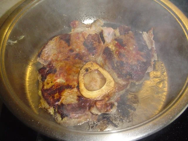 Rezept: Geschmorte Beinscheiben Bild Nr. 5 Geschmorte Beinscheiben - Rezept - Bild Nr. 5