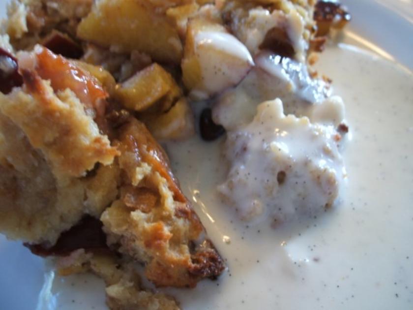 Auflauf: Zwetschgen Schorsch mit Marzipan Vanille Soße - schnell ... Auflauf: Zwetschgen Schorsch mit Marzipan Vanille Soße - schnell ...