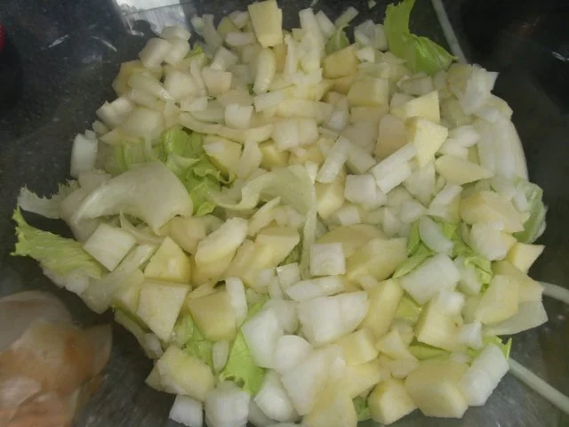 Rezept: Schichtsalat mit geschmorter Paprika Bild Nr. 3 Schichtsalat mit geschmorter Paprika - Rezept - Bild Nr. 3