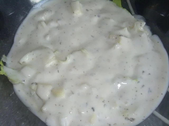 Rezept: Schichtsalat mit geschmorter Paprika Bild Nr. 4 Schichtsalat mit geschmorter Paprika - Rezept - Bild Nr. 4