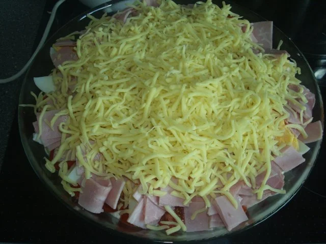 Rezept: Schichtsalat mit geschmorter Paprika Bild Nr. 7 Schichtsalat mit geschmorter Paprika - Rezept - Bild Nr. 7