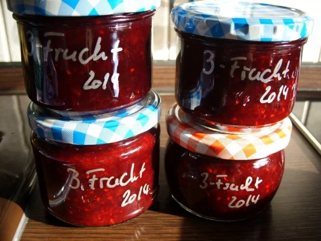 Koinfitüre & Co: Dreifrucht 2014 - Rezept