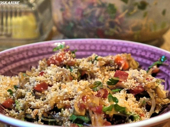 Glasnudelsalat mit Tempura-Garnelen - Rezept - Bild Nr. 19