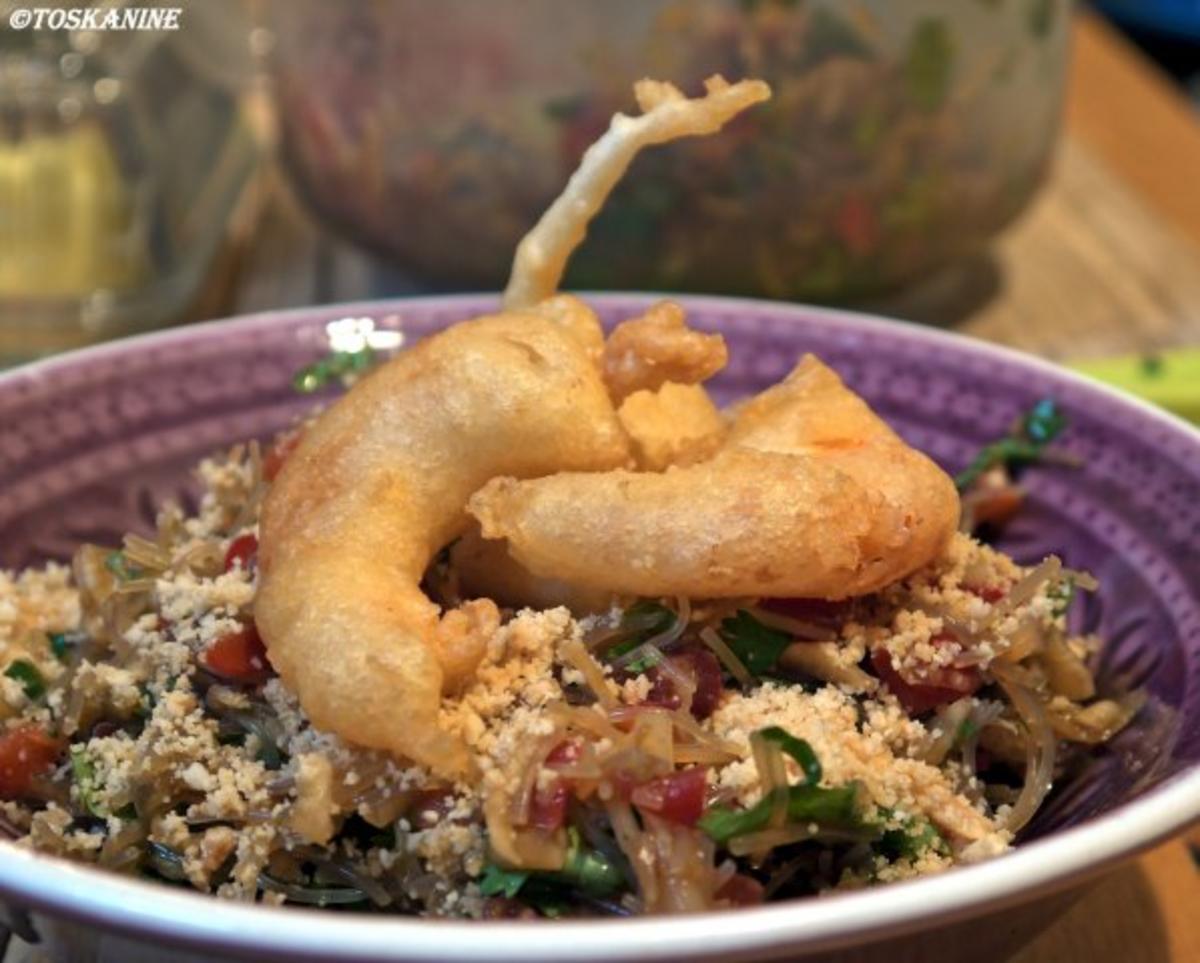 Glasnudelsalat mit Tempura-Garnelen - Rezept - Bild Nr. 20