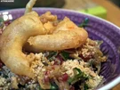 Glasnudelsalat mit Tempura-Garnelen - Rezept