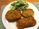 Fisch:   SEELACHS-FILET in Kartoffelkruste - Rezept