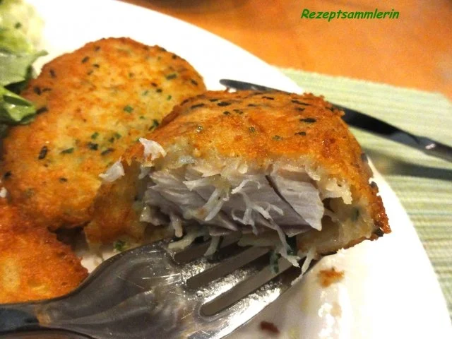 Fisch:   SEELACHS-FILET in Kartoffelkruste - Rezept - Bild Nr. 11