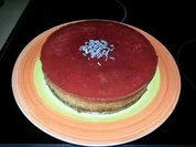 Strawberry Lavender Cheescake - Rezept