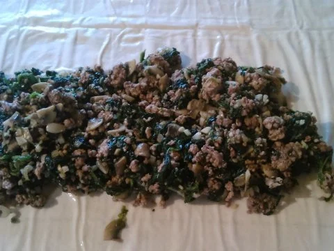 Verdammter-Spinat-Fleischstrudel - Rezept - Bild Nr. 5