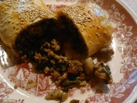 Verdammter-Spinat-Fleischstrudel - Rezept - Bild Nr. 7
