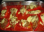Spitzpaprika gefüllt - Rezept