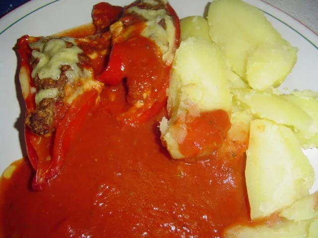 Rezept: Spitzpaprika gefüllt Bild Nr. 2 Spitzpaprika gefüllt - Rezept - Bild Nr. 2