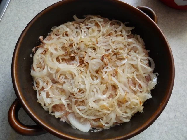 Auflauf: Hackfleisch mit Zwiebeln / Auflauf ist eine Ansammlung von Menschen - Rezept - Bild Nr. 11