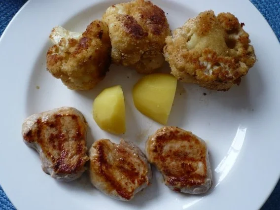 Rezept: Gebackener Blumenkohl Gebackener Blumenkohl - Rezept