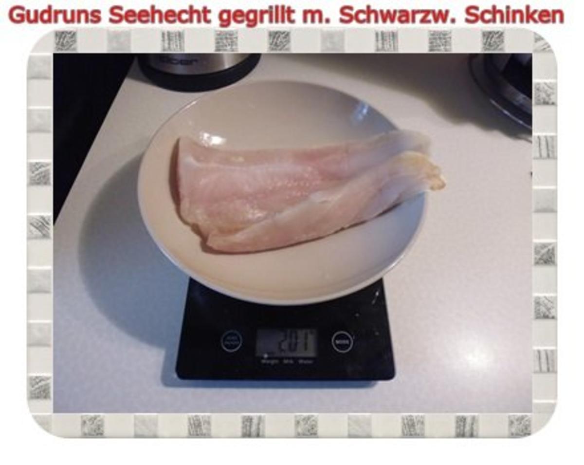 Fisch: Seehecht im Schwarzwälder Mantel gegrillt - Rezept - Bild Nr. 2