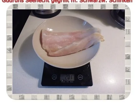 Rezept: Fisch: Seehecht im Schwarzwälder Mantel gegrillt Bild Nr. 2 Fisch: Seehecht im Schwarzwälder Mantel gegrillt - Rezept - Bild Nr. 2