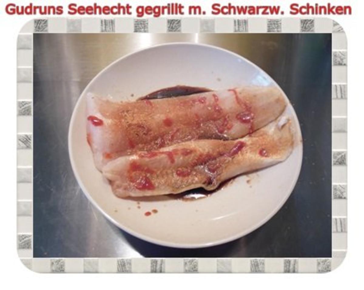 Fisch: Seehecht im Schwarzwälder Mantel gegrillt - Rezept - Bild Nr. 4