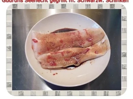 Rezept: Fisch: Seehecht im Schwarzwälder Mantel gegrillt Bild Nr. 4 Fisch: Seehecht im Schwarzwälder Mantel gegrillt - Rezept - Bild Nr. 4