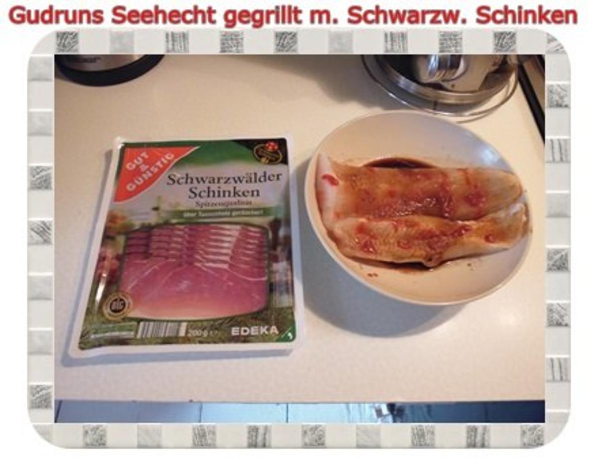 Fisch: Seehecht im Schwarzwälder Mantel gegrillt - Rezept - Bild Nr. 5