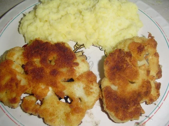 Rezept: Blumenkohlschnitzel Blumenkohlschnitzel - Rezept