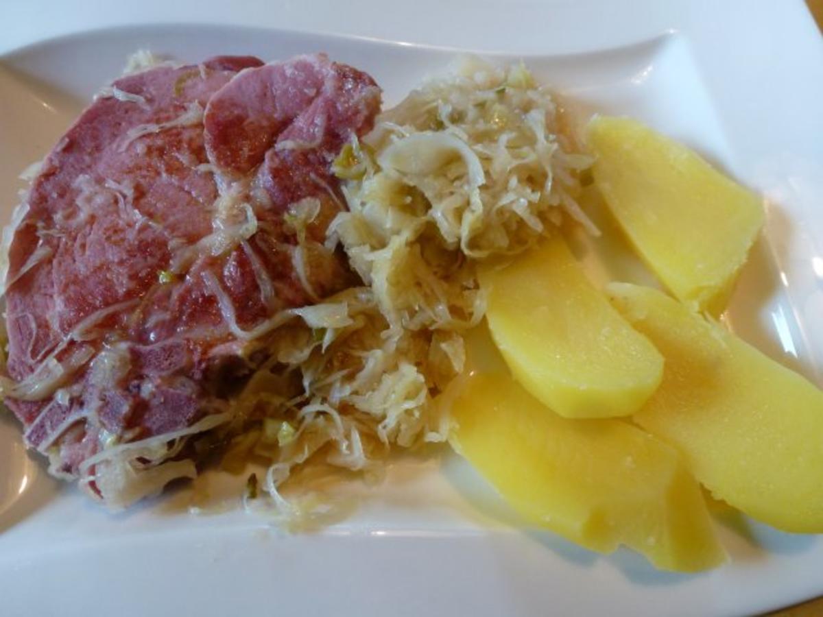 Hessische Rippchen mit Apfelwein Kraut - einfach - von Test00