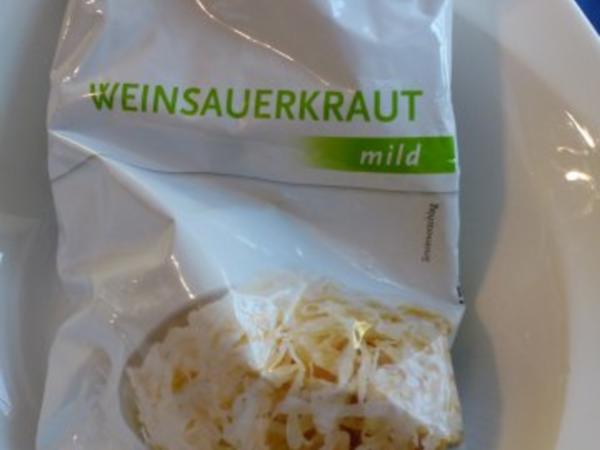 Hessische Rippchen mit Apfelwein Kraut - einfach - von Test00