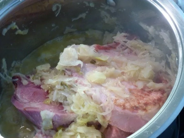 Hessische Rippchen mit Apfelwein-Kraut - Rezept - Bild Nr. 11