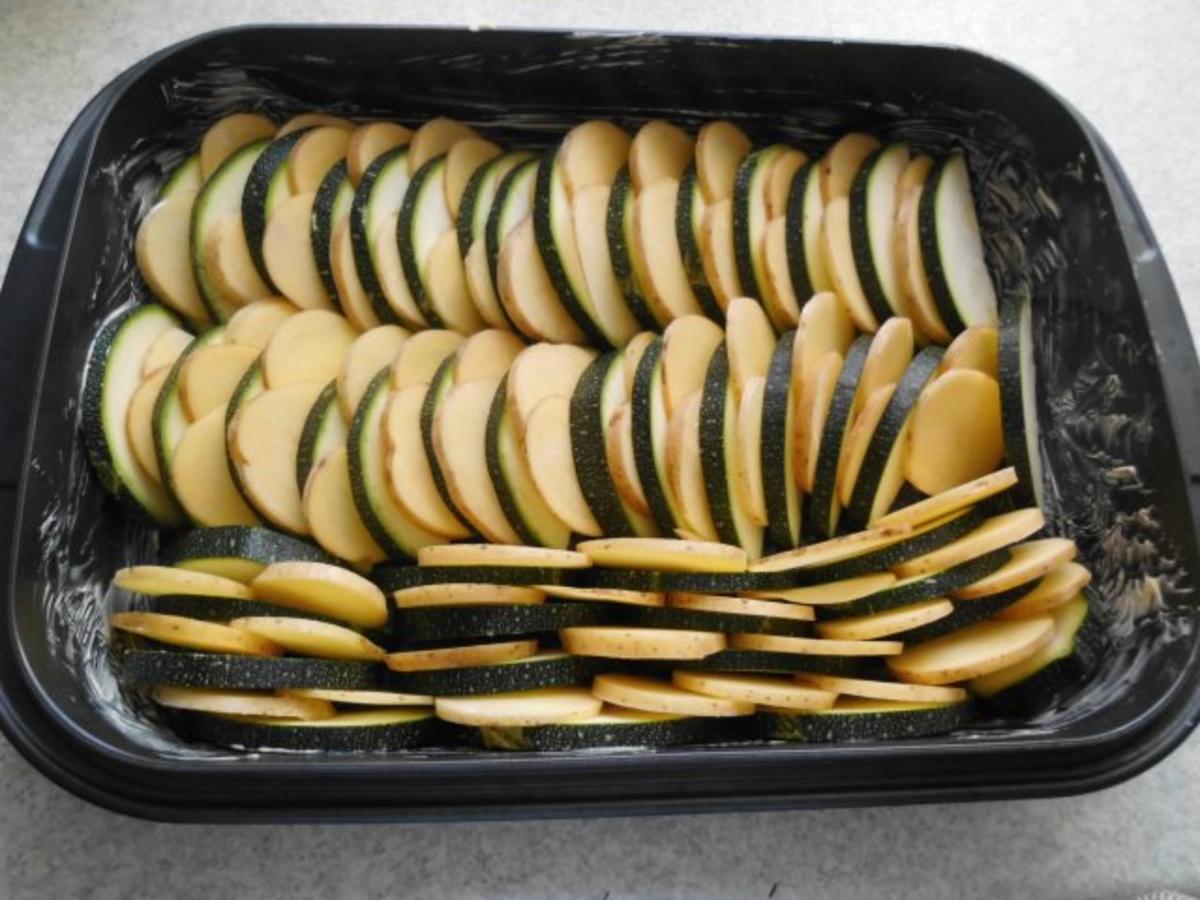 Zucchini-Kartoffel-Gratin - Rezept - Bild Nr. 11