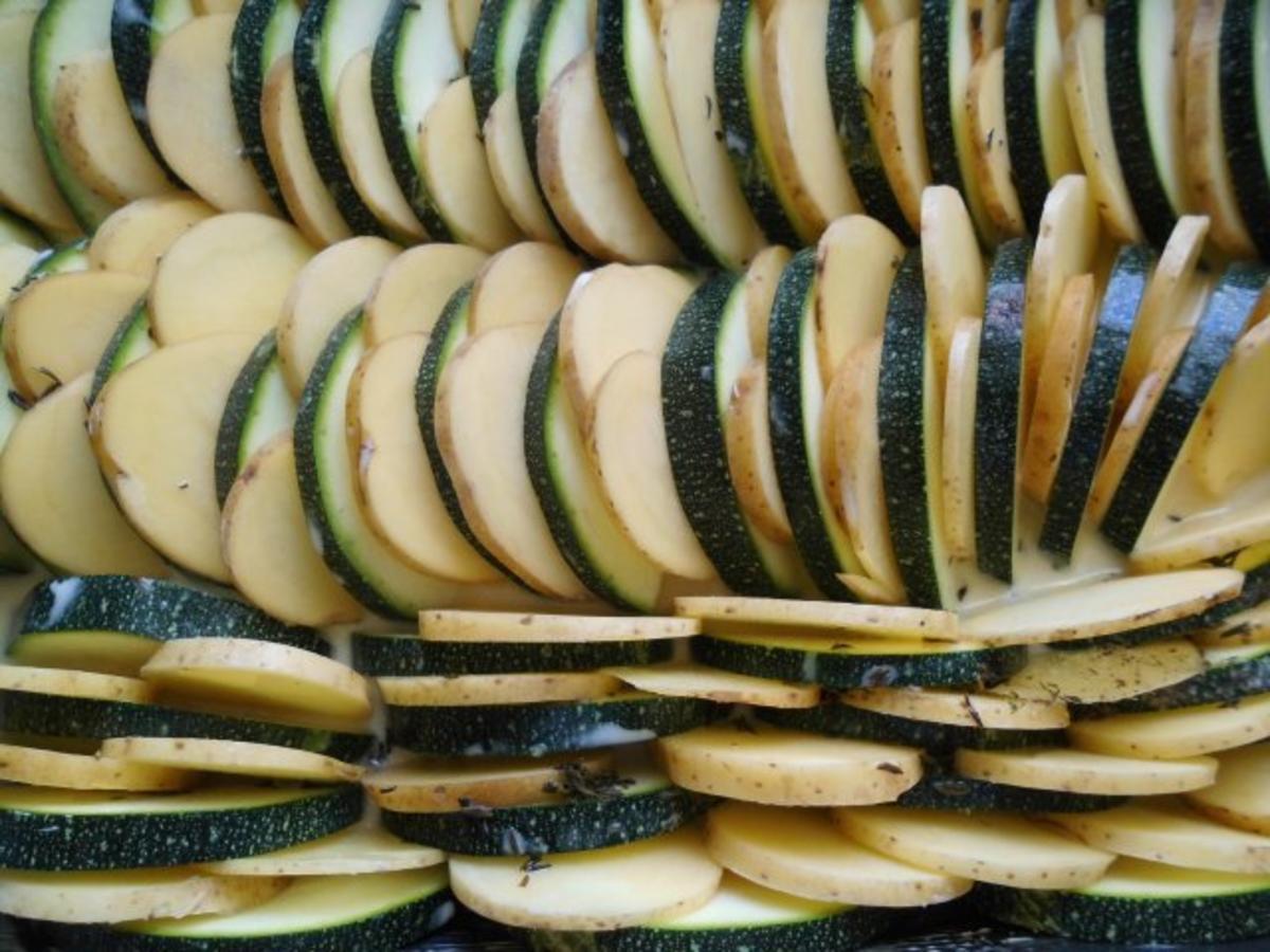 Zucchini-Kartoffel-Gratin - Rezept - Bild Nr. 12