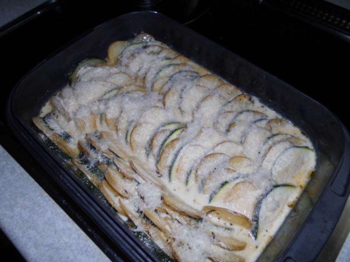 Zucchini-Kartoffel-Gratin - Rezept - Bild Nr. 14