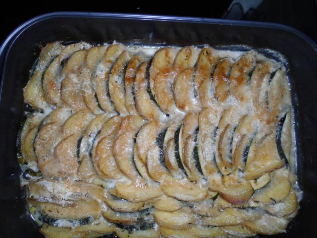 Zucchini-Kartoffel-Gratin - Rezept - Bild Nr. 15