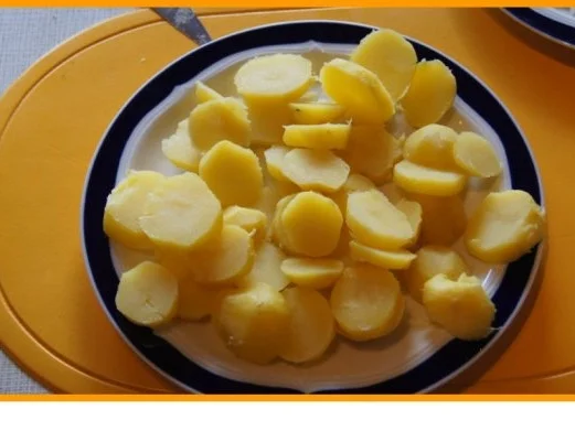 Bratkartoffeln mit Mais und Sülze - Rezept - Bild Nr. 5