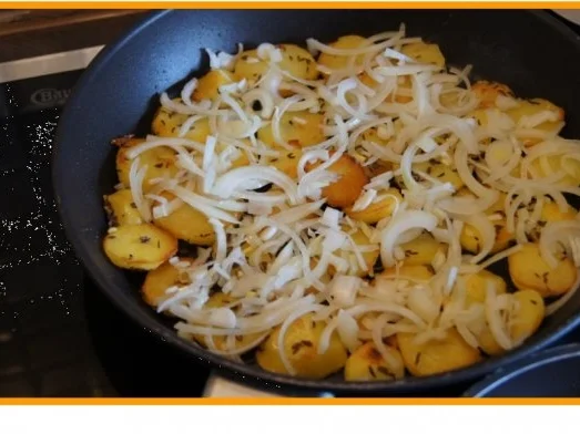 Bratkartoffeln mit Mais und Sülze - Rezept - Bild Nr. 8