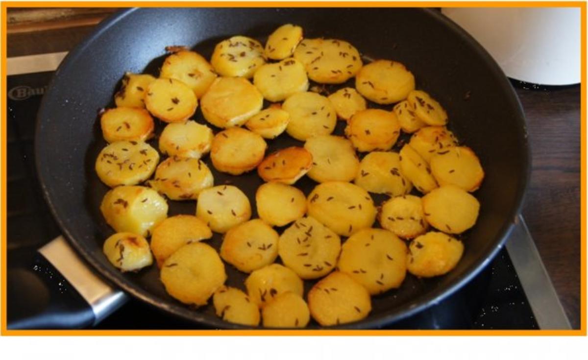 Bratkartoffeln mit Mais und Sülze - Rezept - Bild Nr. 7