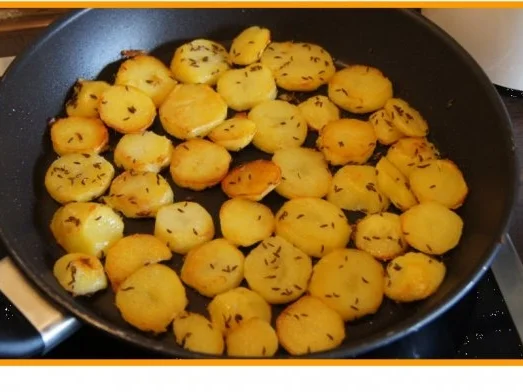 Bratkartoffeln mit Mais und Sülze - Rezept - Bild Nr. 7