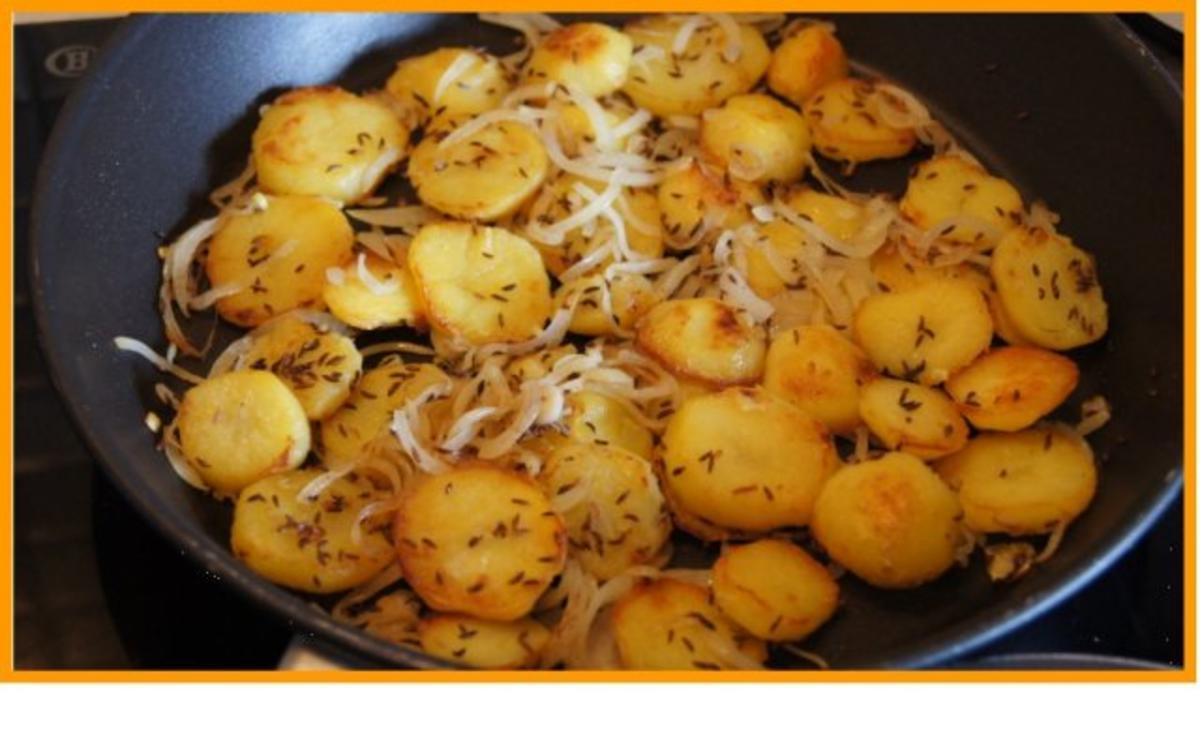 Bratkartoffeln mit Mais und Sülze - Rezept - Bild Nr. 9