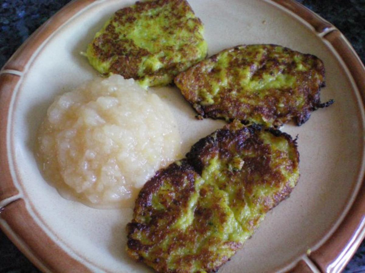 Kartoffel-Kürbis-Zucchinipuffer - Rezept