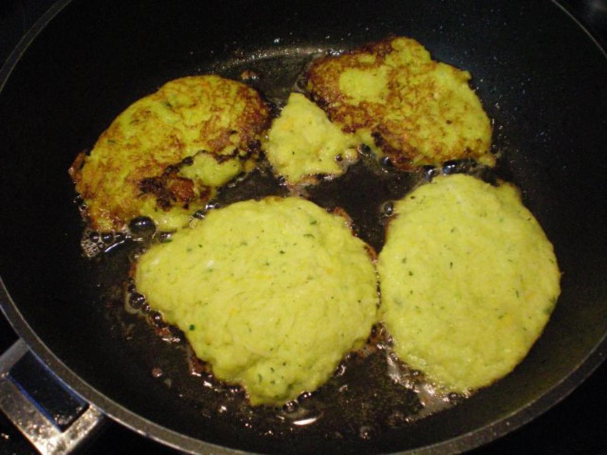 Kartoffel-Kürbis-Zucchinipuffer - Rezept - Bild Nr. 6