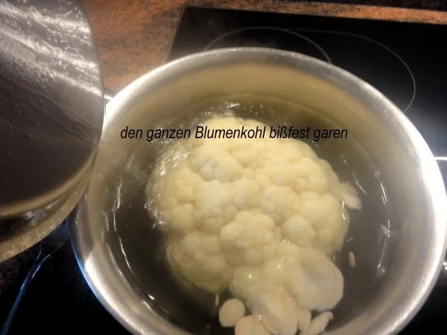 Rezept: Gemüse: BLUMENKOHL in Scheiben Bild Nr. 4 Gemüse: BLUMENKOHL in Scheiben - Rezept - Bild Nr. 4