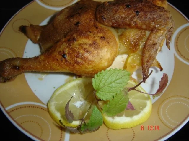 Zitronenhuhn - Rezept