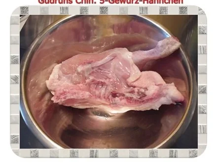 Geflügel: Halbes 5-Gewürz-Hähnchen - Rezept - Bild Nr. 2