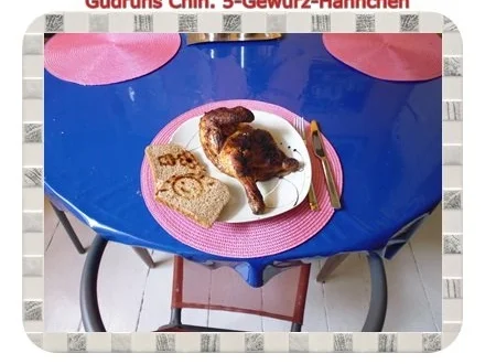 Geflügel: Halbes 5-Gewürz-Hähnchen - Rezept - Bild Nr. 10