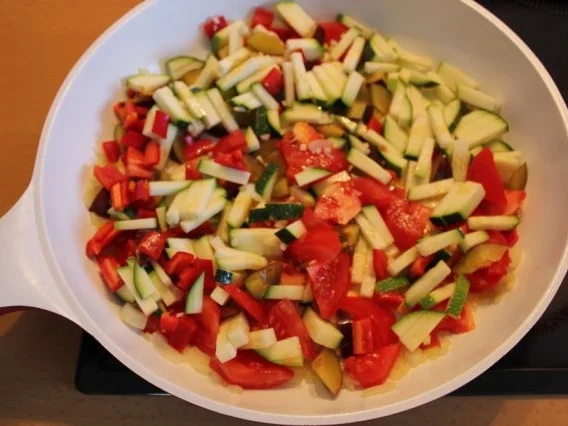 fruchtige Gemüsepfanne - Rezept - Bild Nr. 2