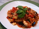 Ratatouille mit Kritharki-Nudeln - Rezept