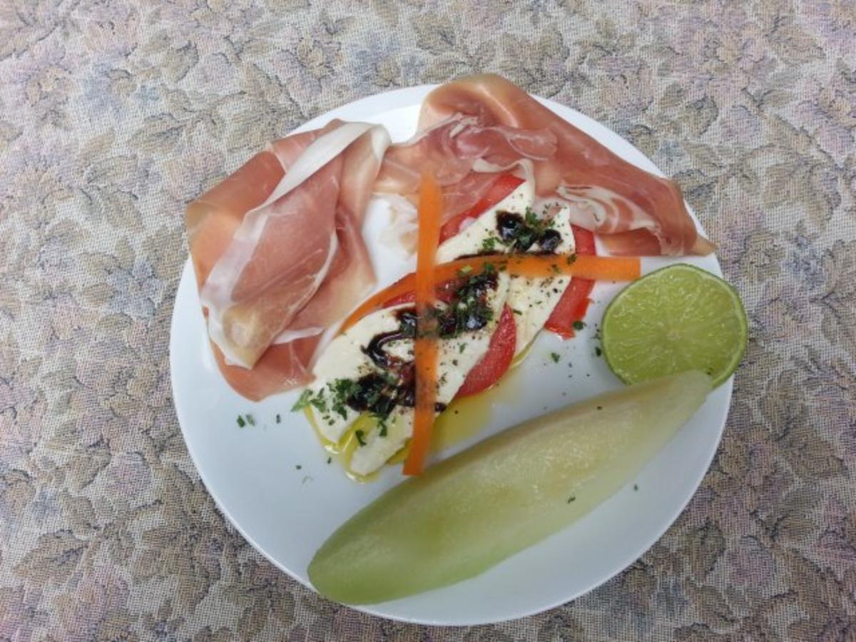 Bilder für ~ Vorspeisenteller Spanien und Italien ~ - Rezept