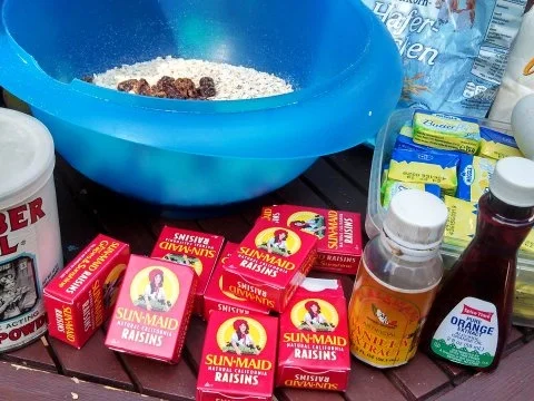 Oatmeal Raisin Cookies "California" - Rezept - Bild Nr. 2