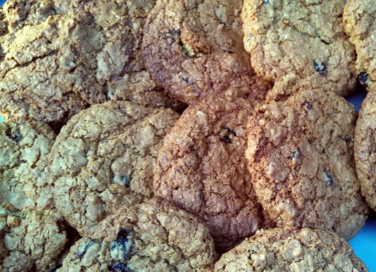 Oatmeal Raisin Cookies "California" - Rezept - Bild Nr. 4