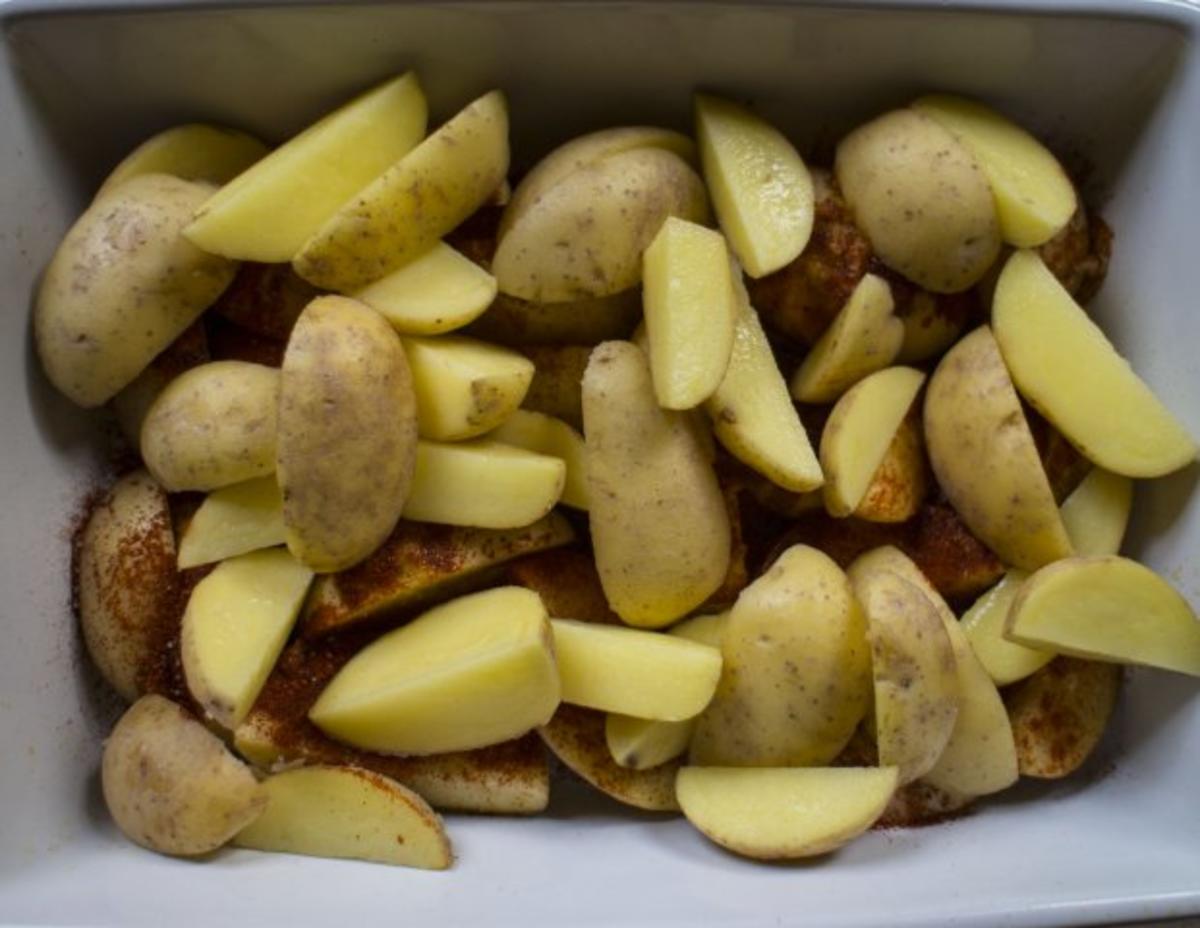 Paprika Kartoffelecken - Rezept - Bild Nr. 7